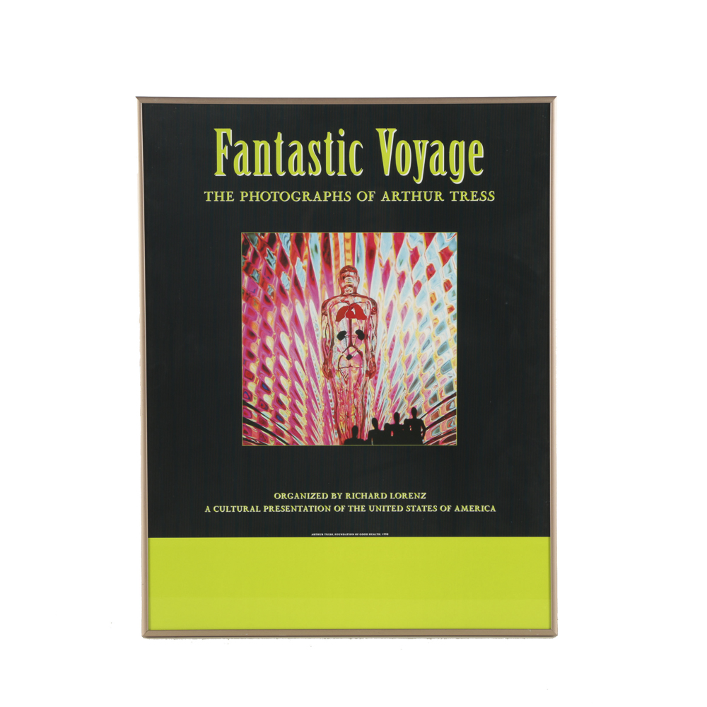 Offset Lithograph Exhibition Poster After Arthur Tress "Fantastic Voyage"