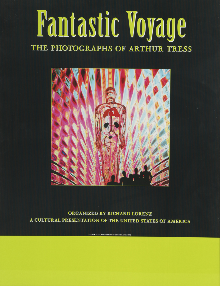 Offset Lithograph Exhibition Poster After Arthur Tress "Fantastic Voyage"