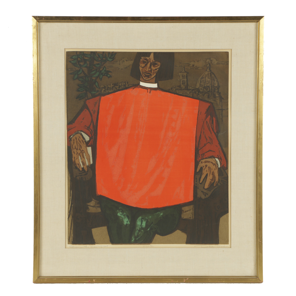 Dean Meeker Limited Edition Serigraph on Paper "Lorenzo the Magnificent"