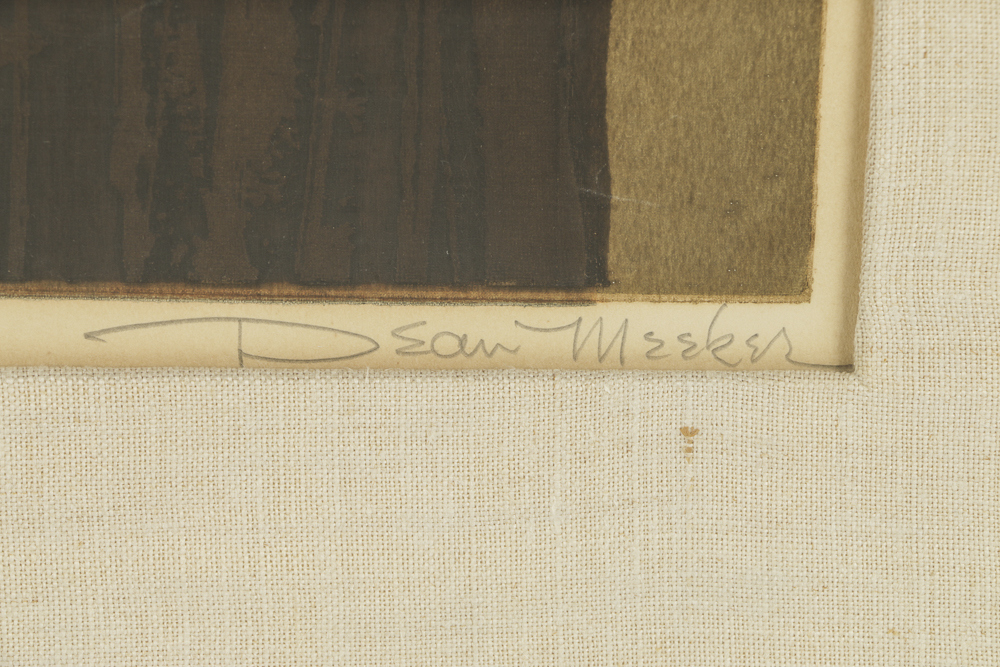 Dean Meeker Limited Edition Serigraph on Paper "Lorenzo the Magnificent"