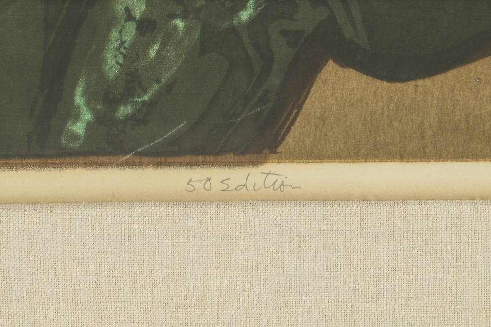 Dean Meeker Limited Edition Serigraph on Paper "Lorenzo the Magnificent"