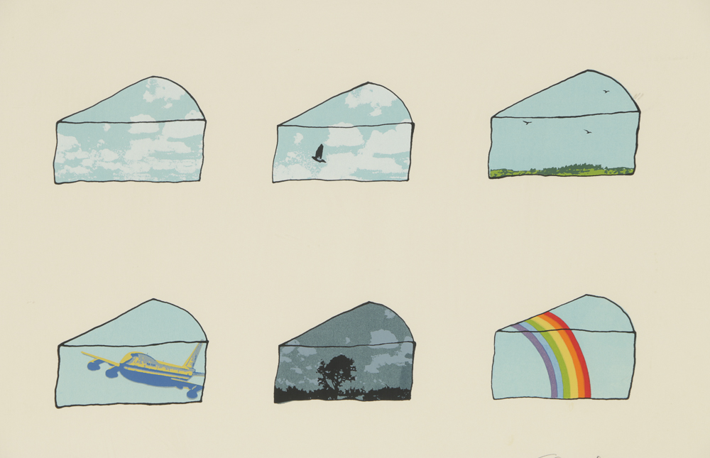 Signed Limited Edition Serigraph on Paper of Abstract Composition