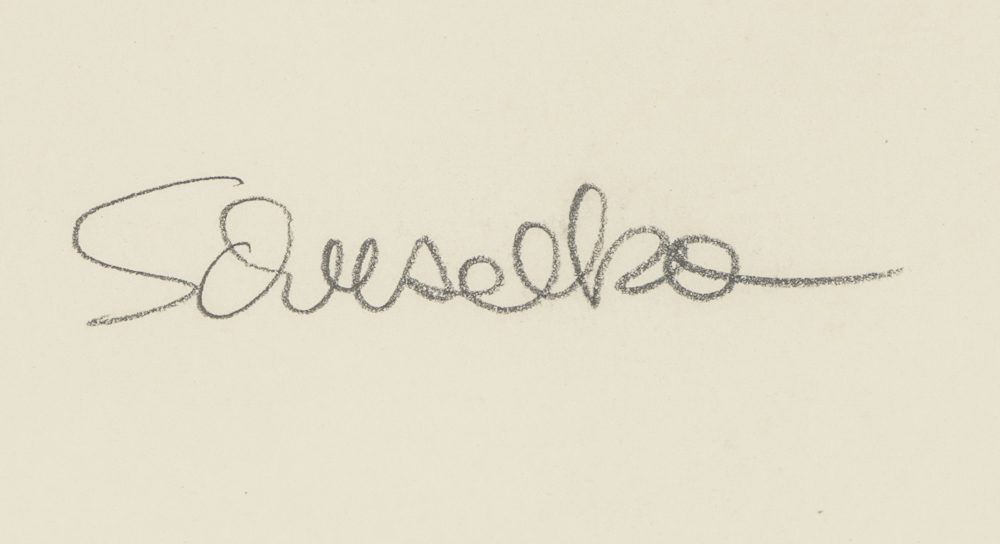 Signed Limited Edition Serigraph on Paper of Abstract Composition