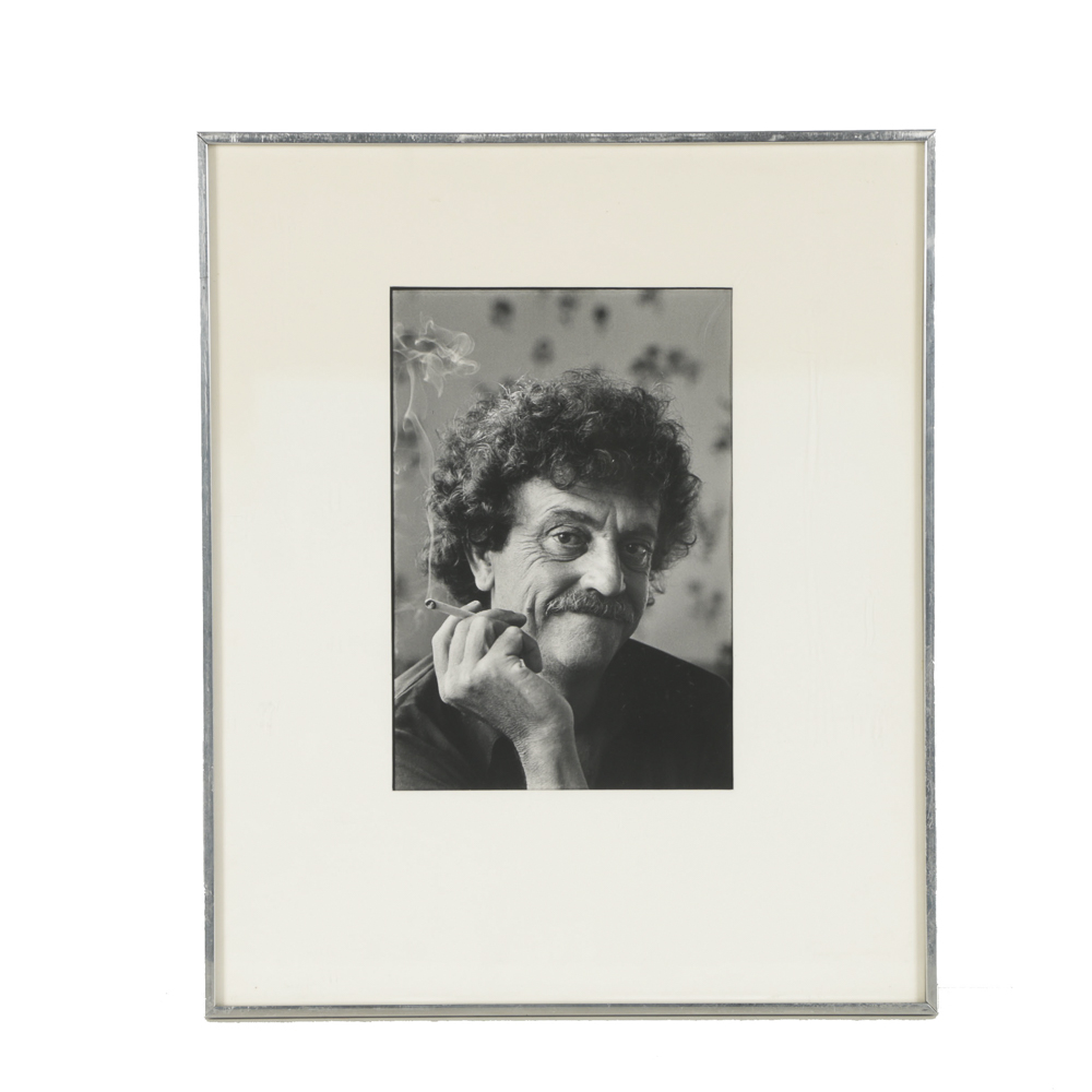 Jill Krementz Black and White Photograph "Kurt Vonnegut, Jr"