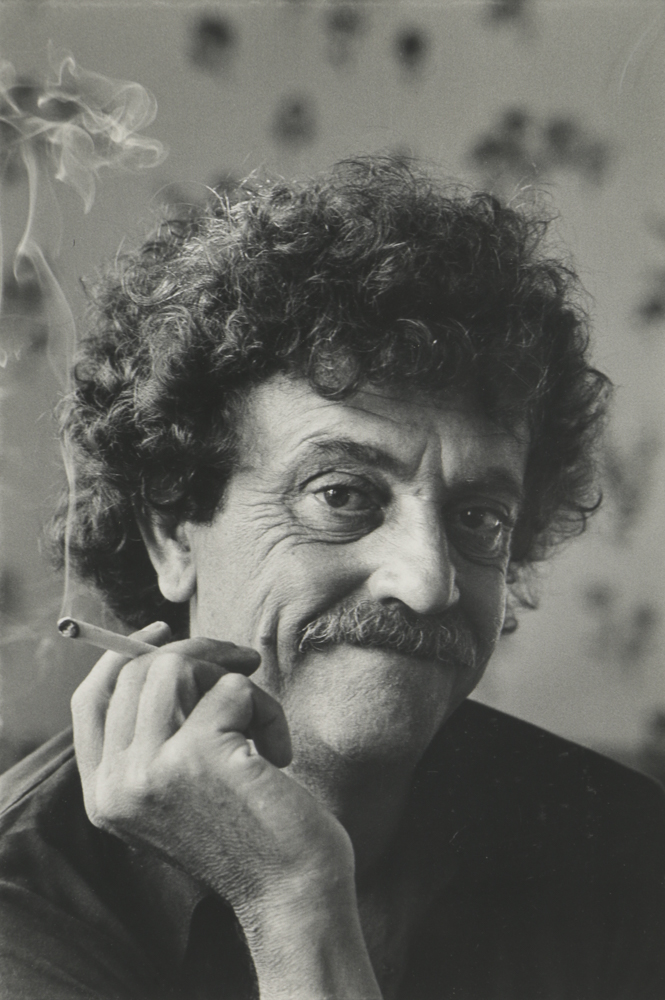 Jill Krementz Black and White Photograph "Kurt Vonnegut, Jr"