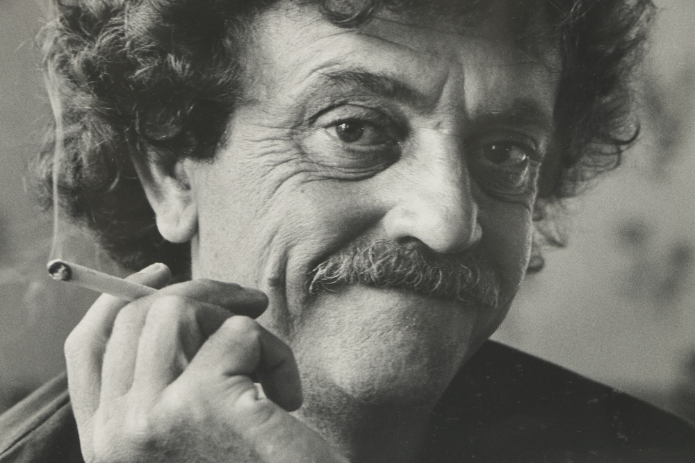 Jill Krementz Black and White Photograph "Kurt Vonnegut, Jr"