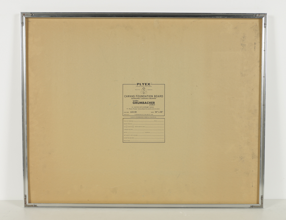 Acrylic Painting on Canvas Board Figural Landscape