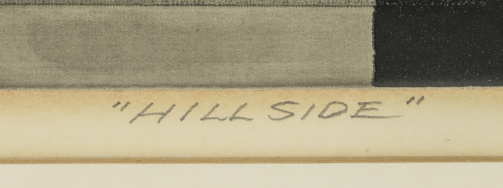 Norio Azuma Limited Edition Serigraph on Paper "Hillside"