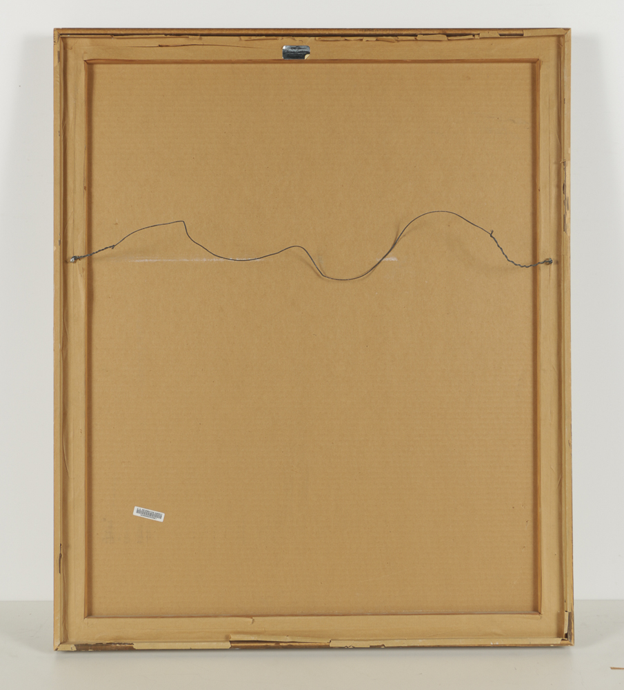 Gerson August Leiber Limited Edition Aquatint Etching on Paper "Wet Street"