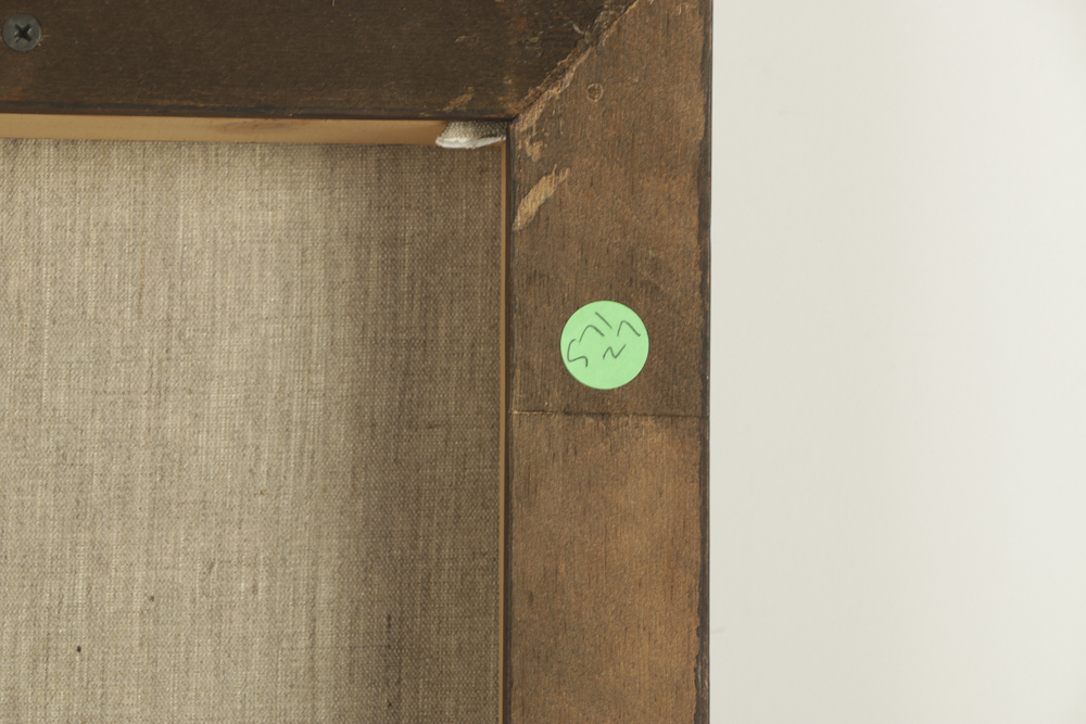 Dmitry Sandjiev Oil Painting on Linen Canvas "The Cracked Time"