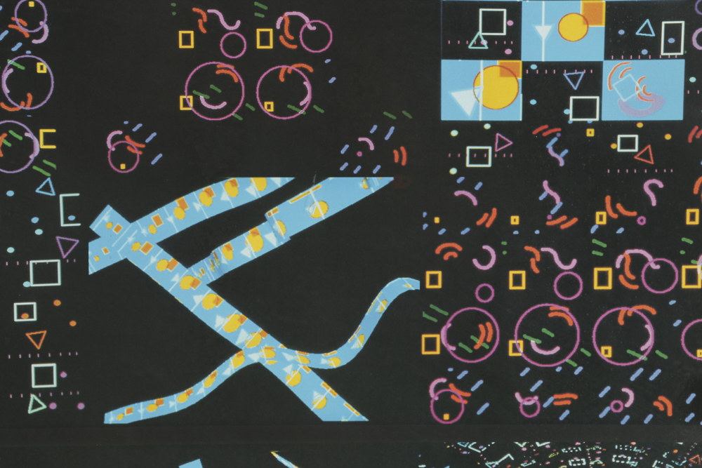 After Vibeke Sorensen Offset Lithograph on Paper "NLoops"