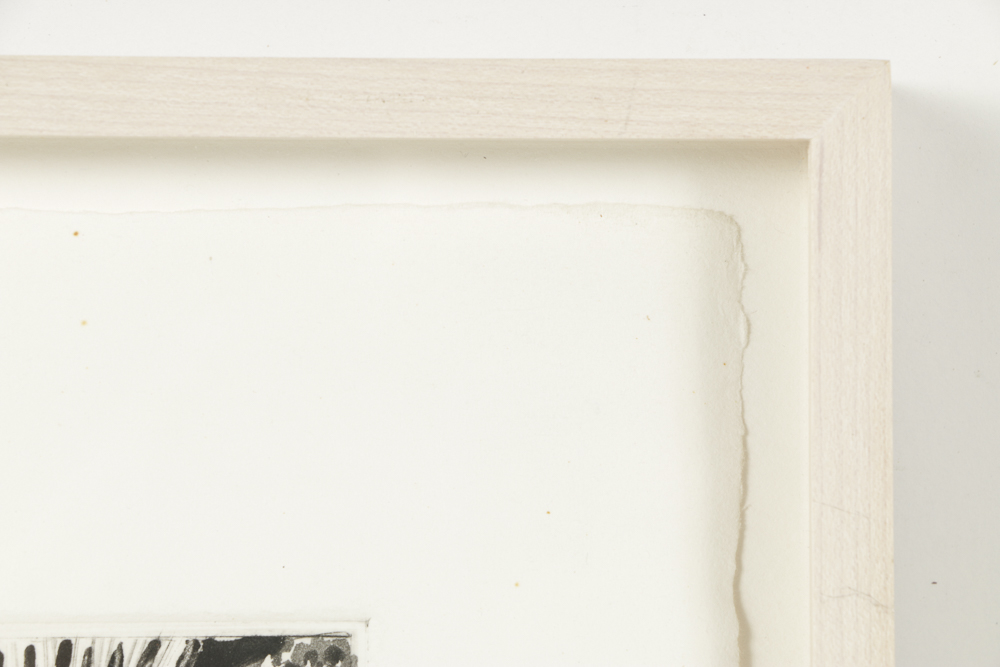 Jasper Johns Signed Limited Edition Etchings with Aquatint "Untitled (Red, Yellow, Blue)"