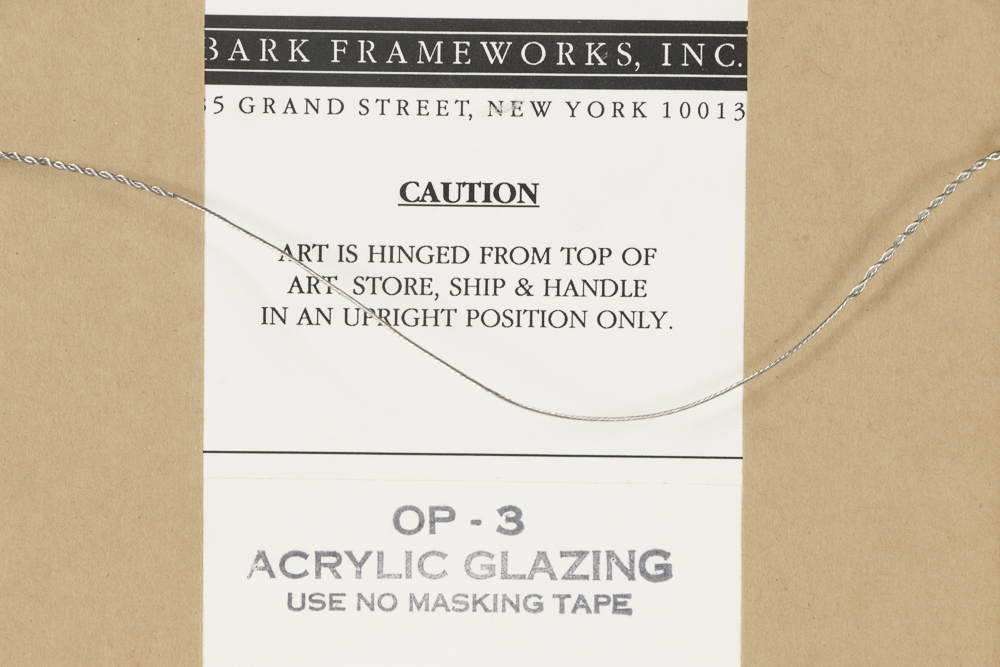 Jasper Johns Signed Limited Edition Etchings with Aquatint "Untitled (Red, Yellow, Blue)"