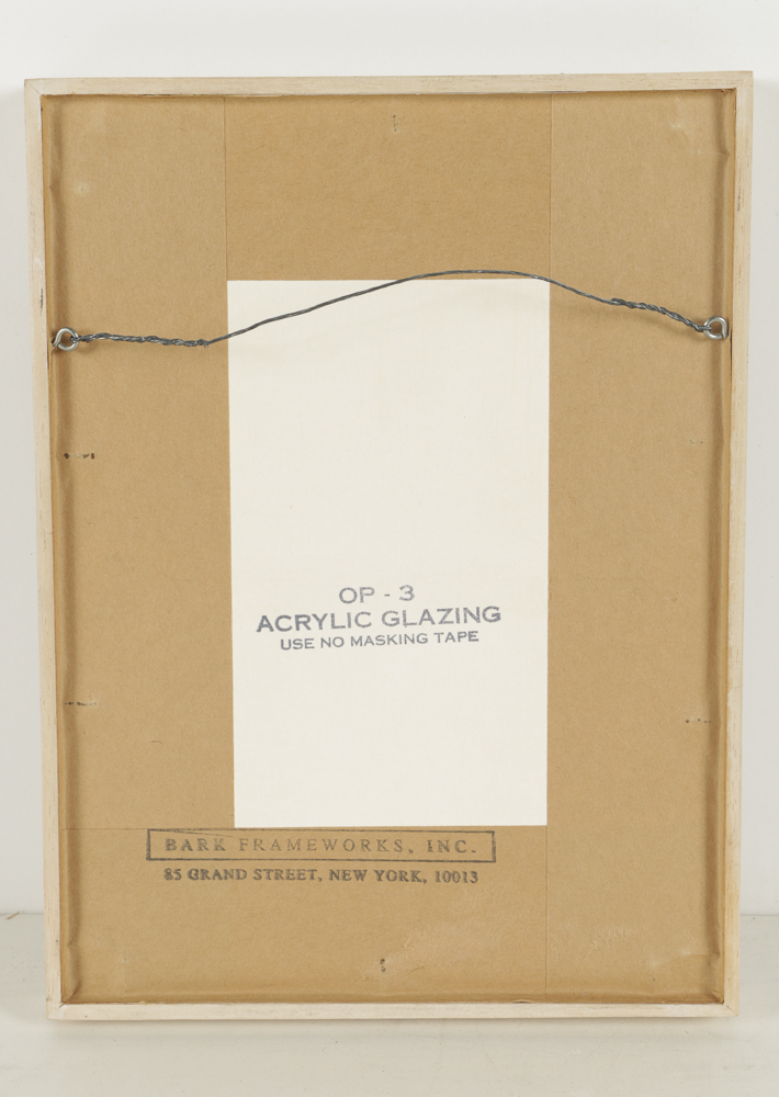 Jasper Johns Signed Limited Edition Etchings with Aquatint "Untitled (Red, Yellow, Blue)"