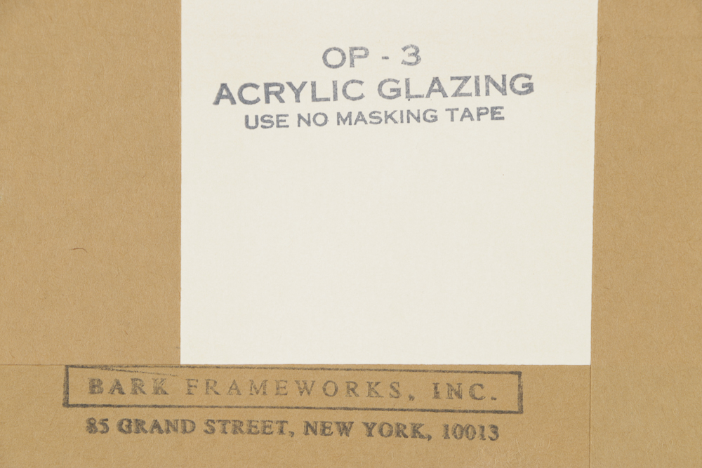 Jasper Johns Signed Limited Edition Etchings with Aquatint "Untitled (Red, Yellow, Blue)"