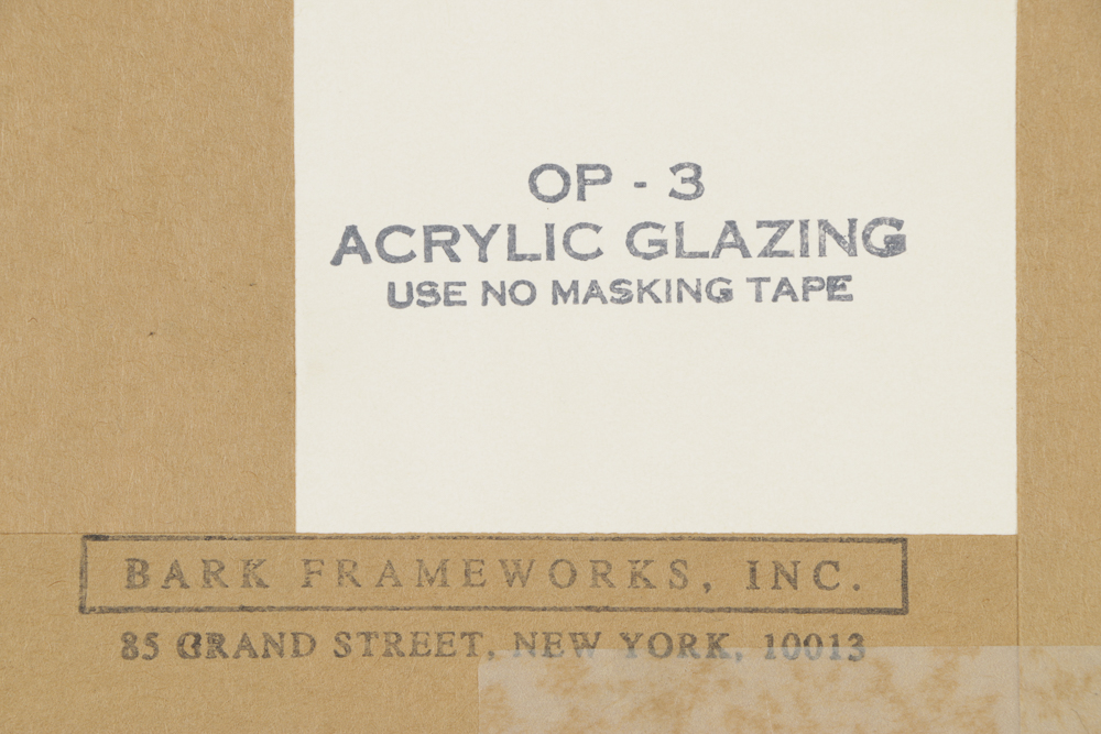 Jasper Johns Signed Limited Edition Etchings with Aquatint "Untitled (Red, Yellow, Blue)"