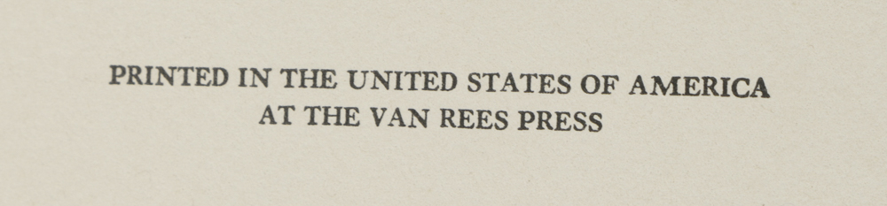 Donald Culross Peattie Signed Limited Edition "A Book of Hours" 1937