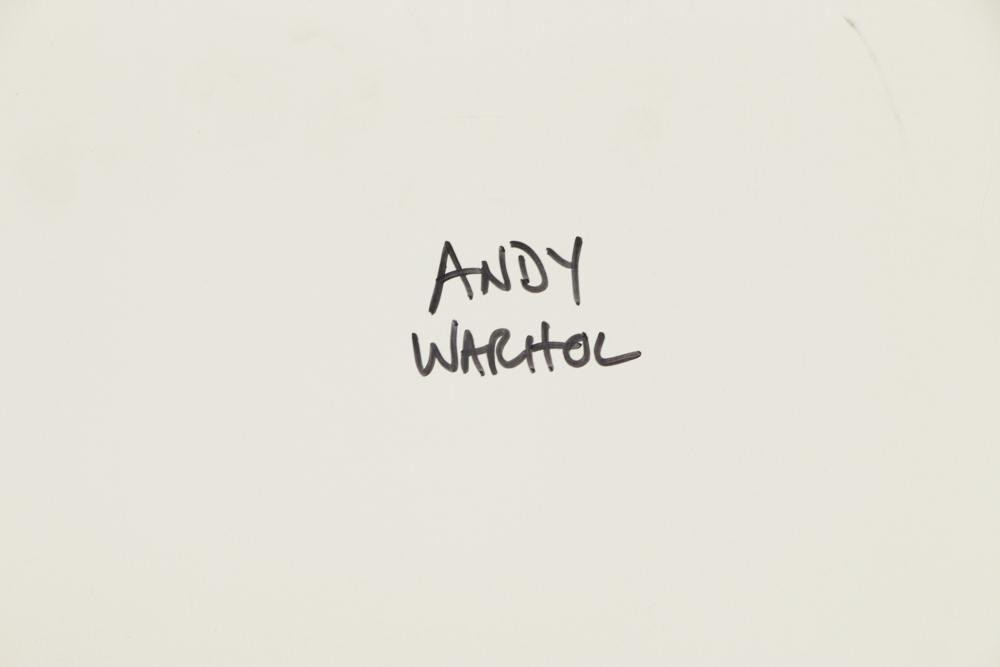 Pair of Halftone Exhibition Posters After Andy Warhol