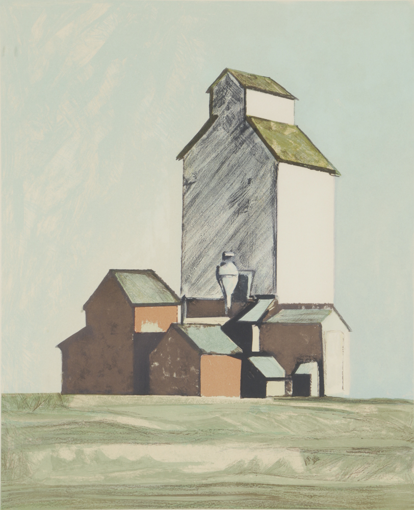 Carol Wald Limited Edition Lithograph on Paper "Sentinel of the Plains"