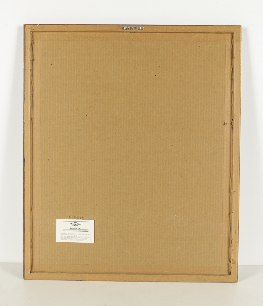 Signed Limited Edition Lithograph on Paper of Rural Landscape