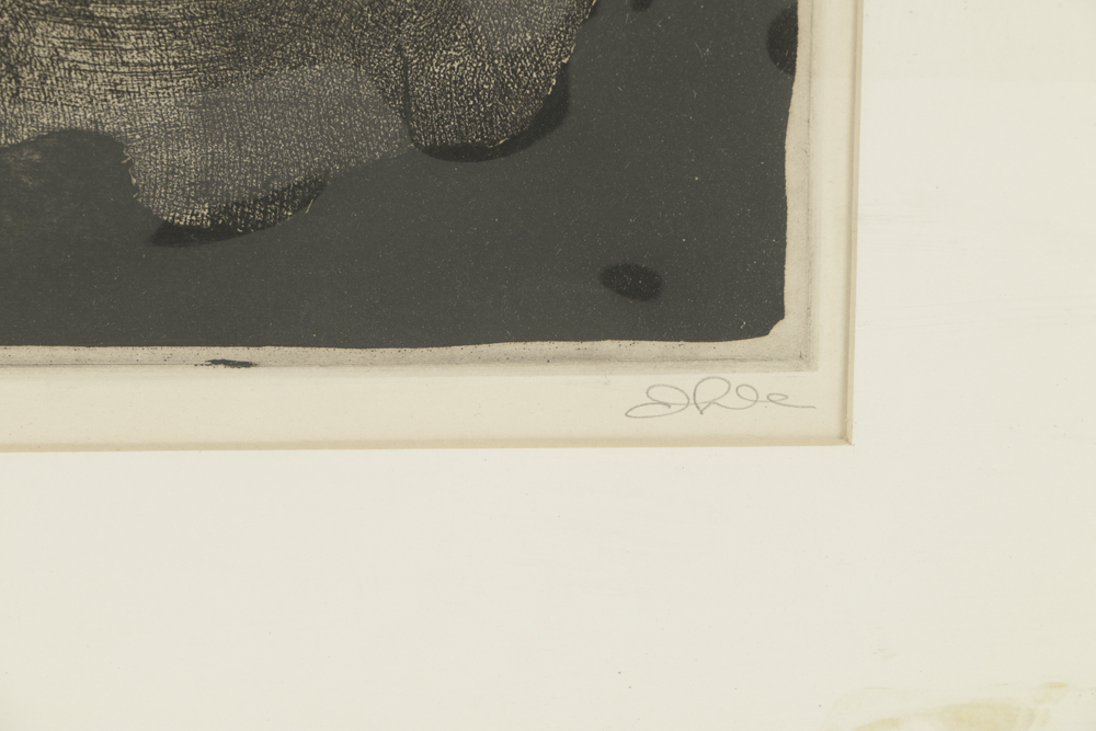 John Ihle Limited Edition Aquatint Etching "Speak C.M. Speak"