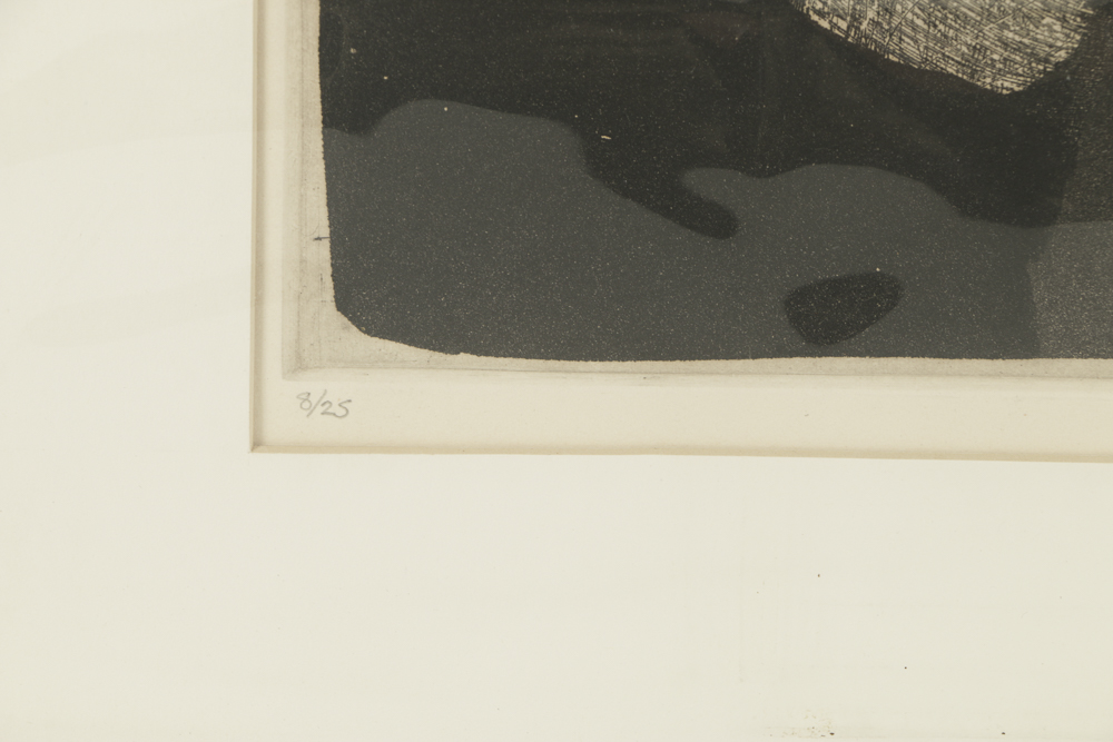 John Ihle Limited Edition Aquatint Etching "Speak C.M. Speak"