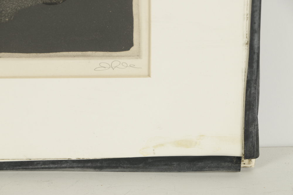 John Ihle Limited Edition Aquatint Etching "Speak C.M. Speak"