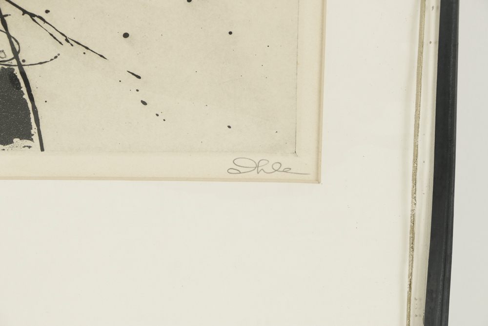 John Ihle Limited Edition Etching "Battle at Acre"