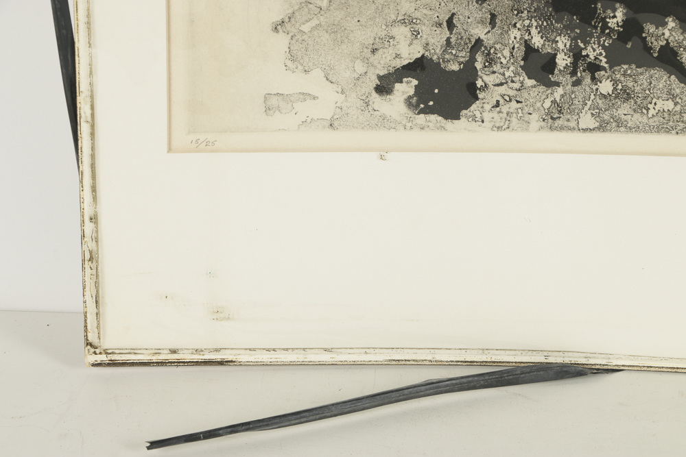 John Ihle Limited Edition Etching "Battle at Acre"