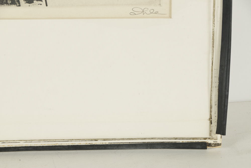 John Ihle Limited Edition Etching "Battle at Acre"