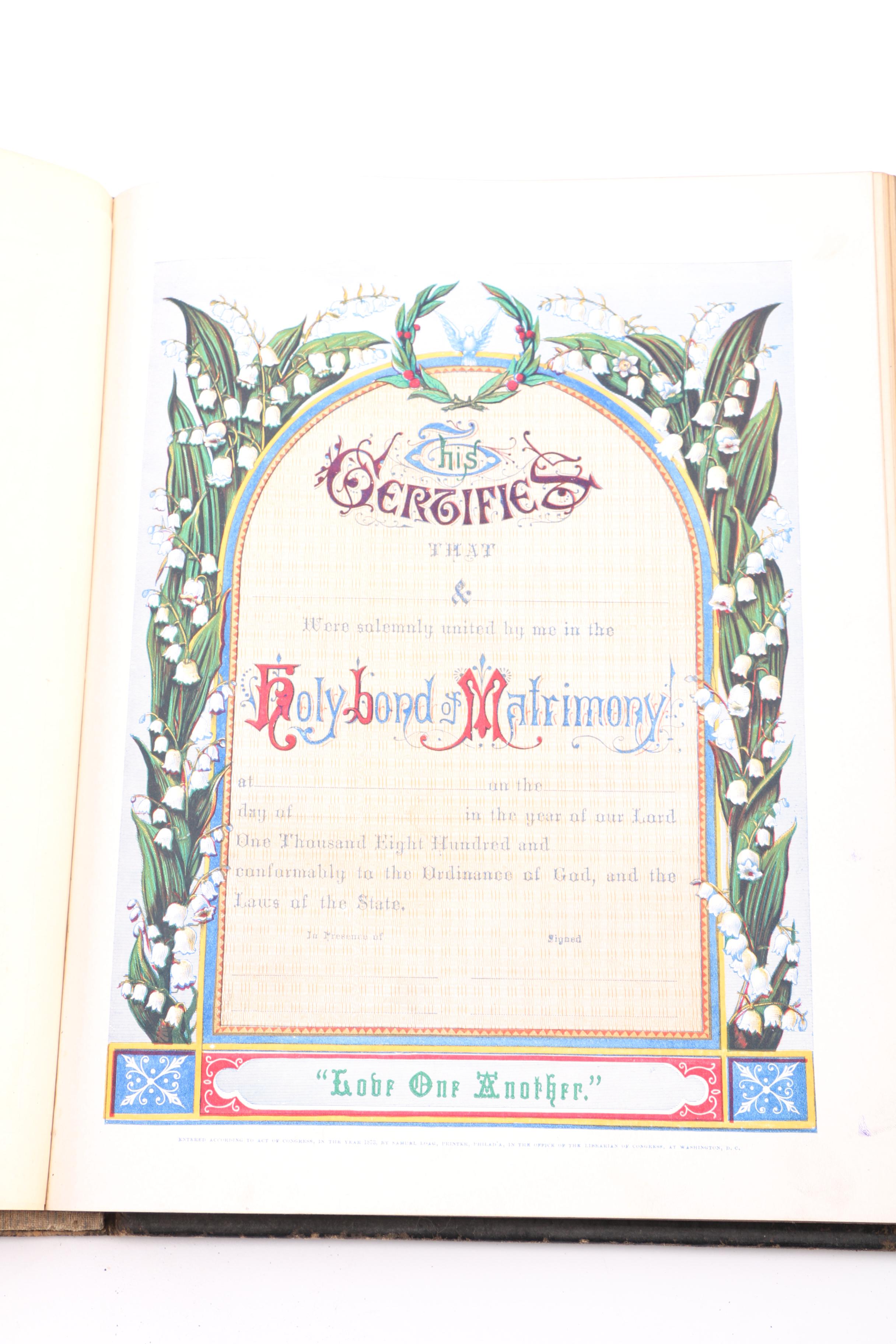 1874 Holy Bible