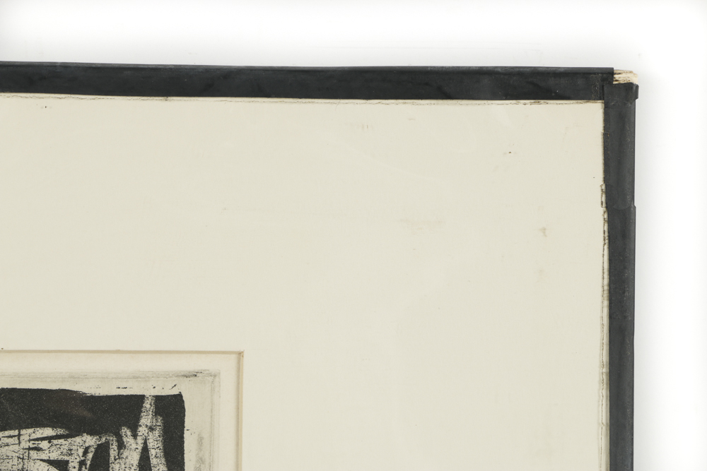 John Ihle Limited Edition Etching Aquatint on Paper "Incident at the Black Rock"