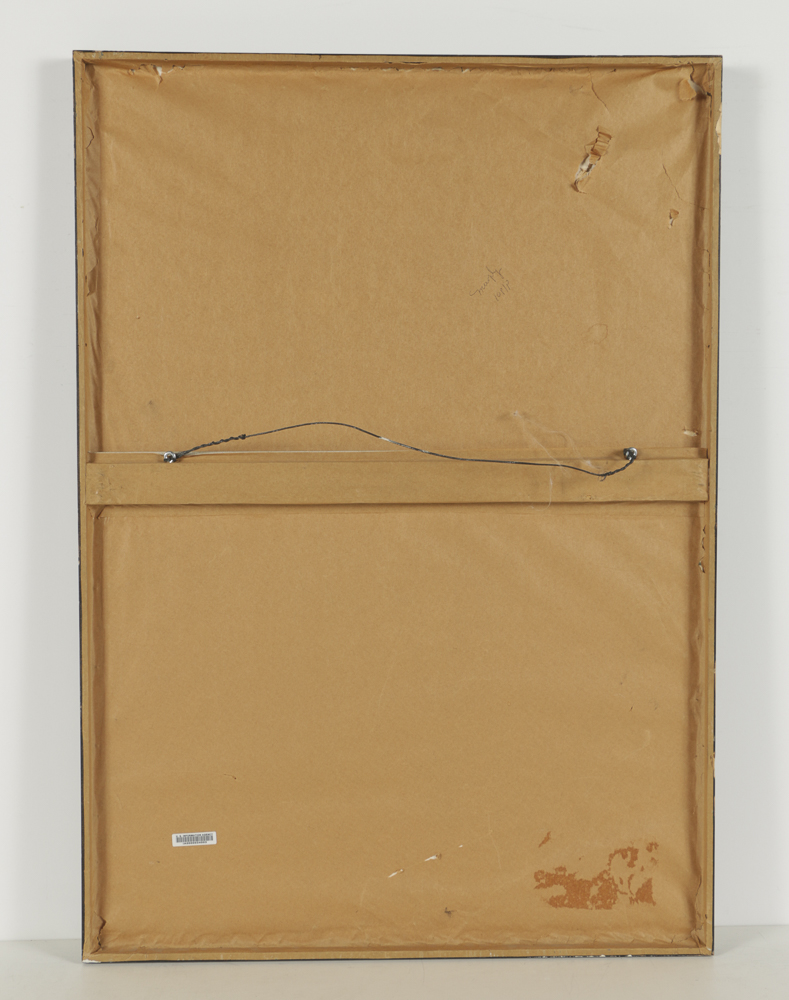 Dean Meeker Artist Proof Mixed Media Print on Paper "Genghis Khan"