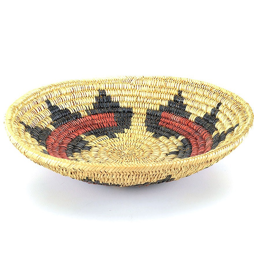 Vintage Navajo Wedding Basket