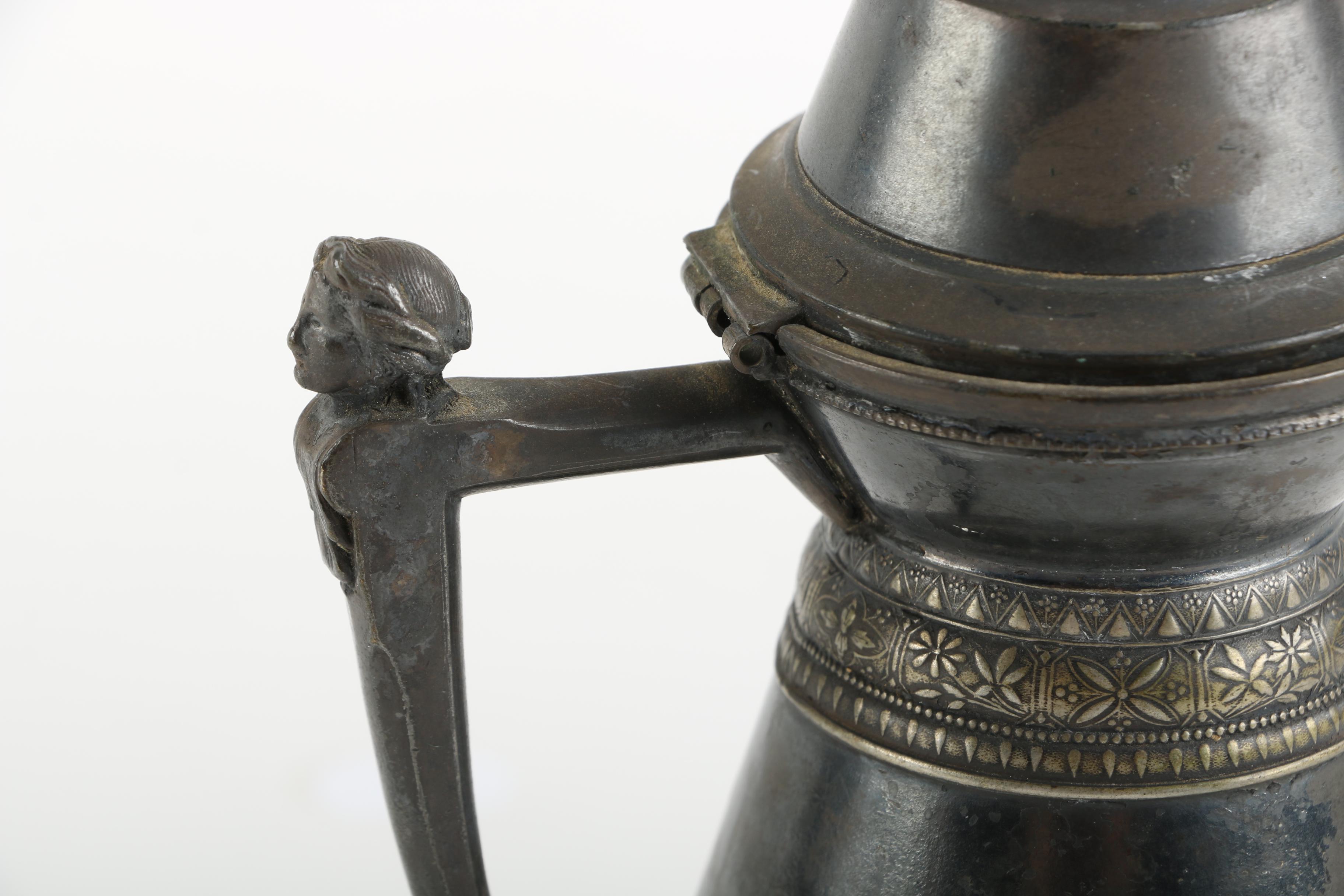 Antique Rogers & Bro. Silver Plate Pitcher