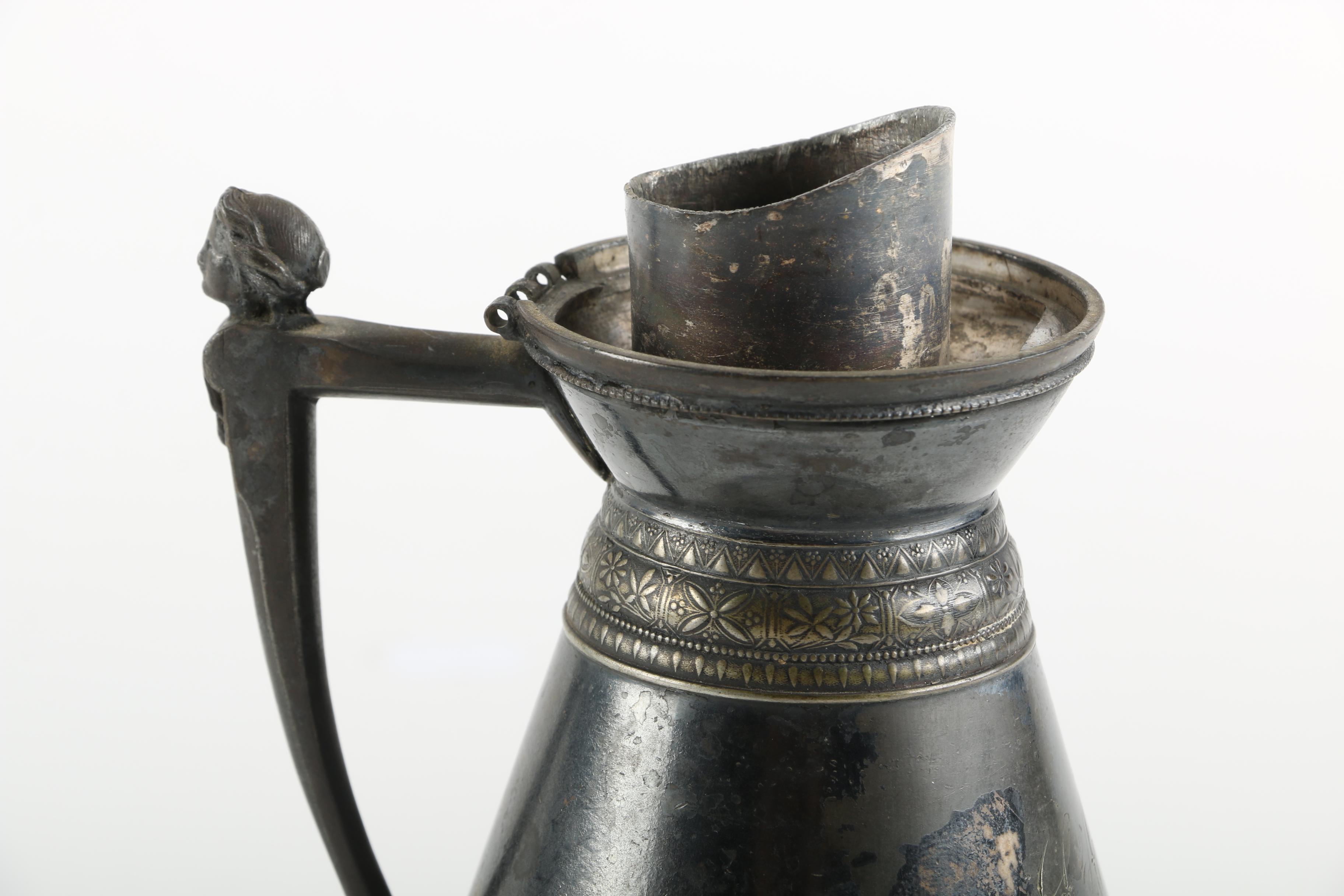 Antique Rogers & Bro. Silver Plate Pitcher
