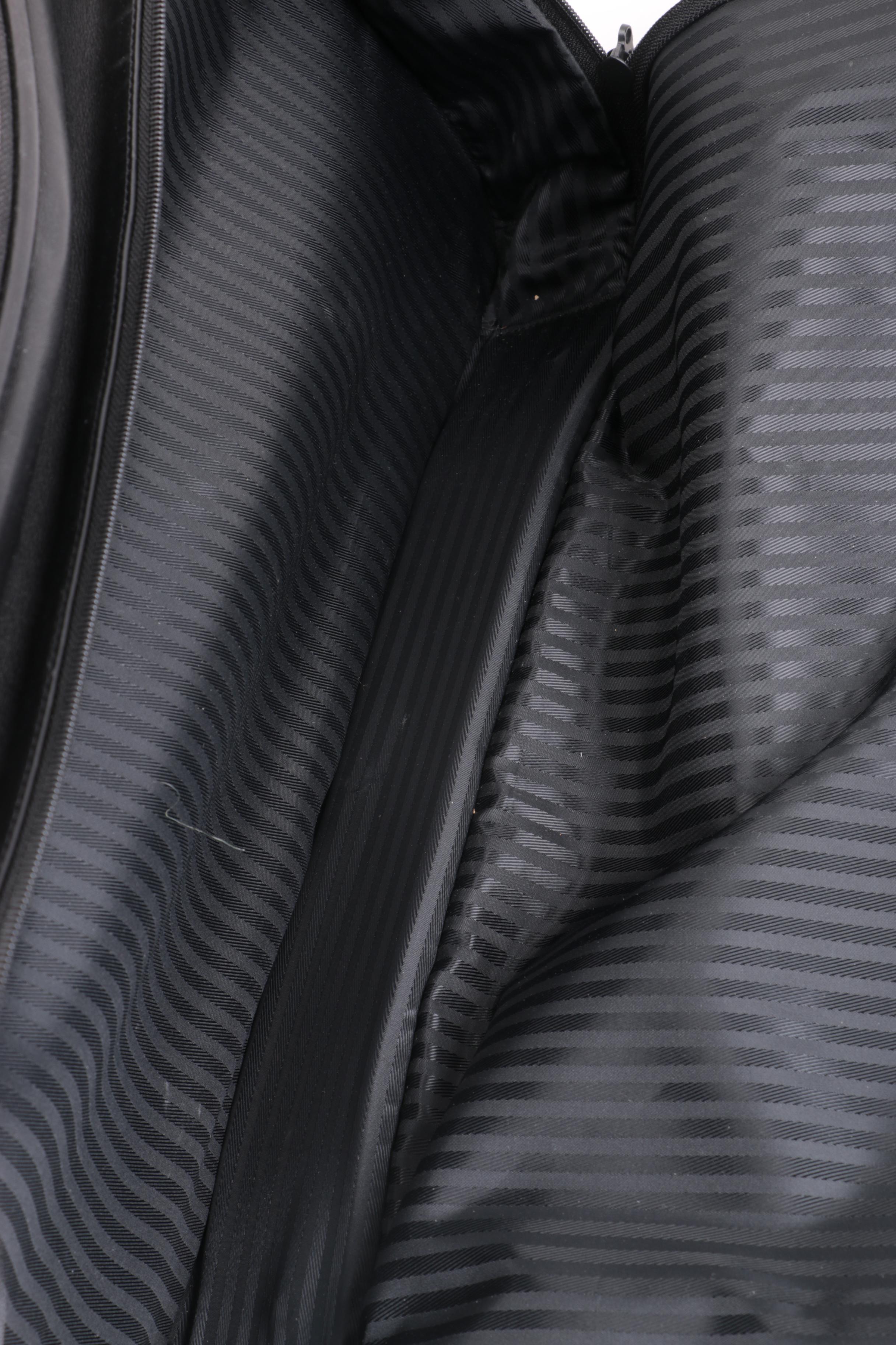 Tumi Black Leather Briefcase