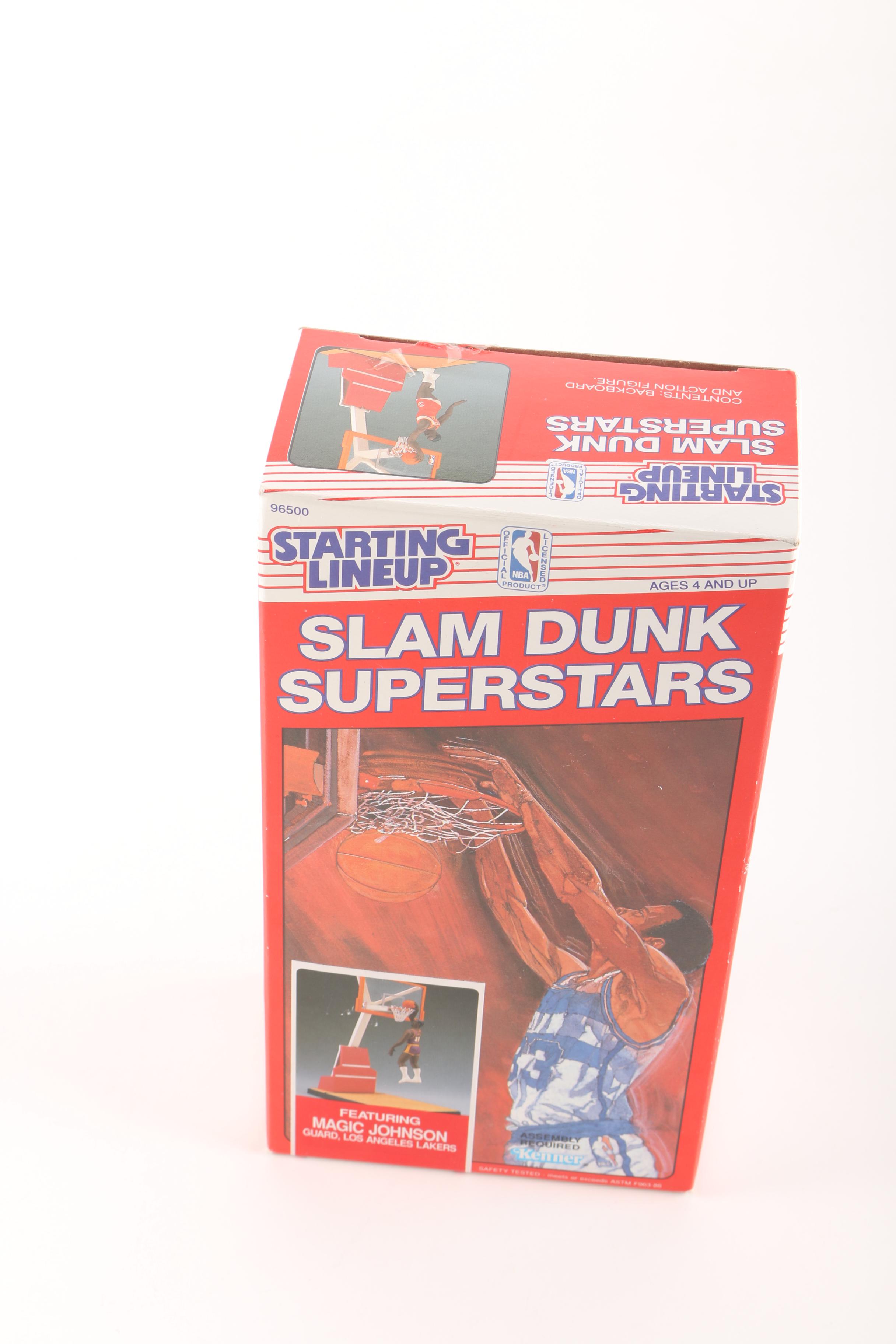 Magic Johnson NBA Slam Dunk Superstars Action Figure