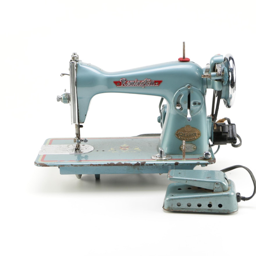 Remington Deluxe Vintage Electric Sewing Machine