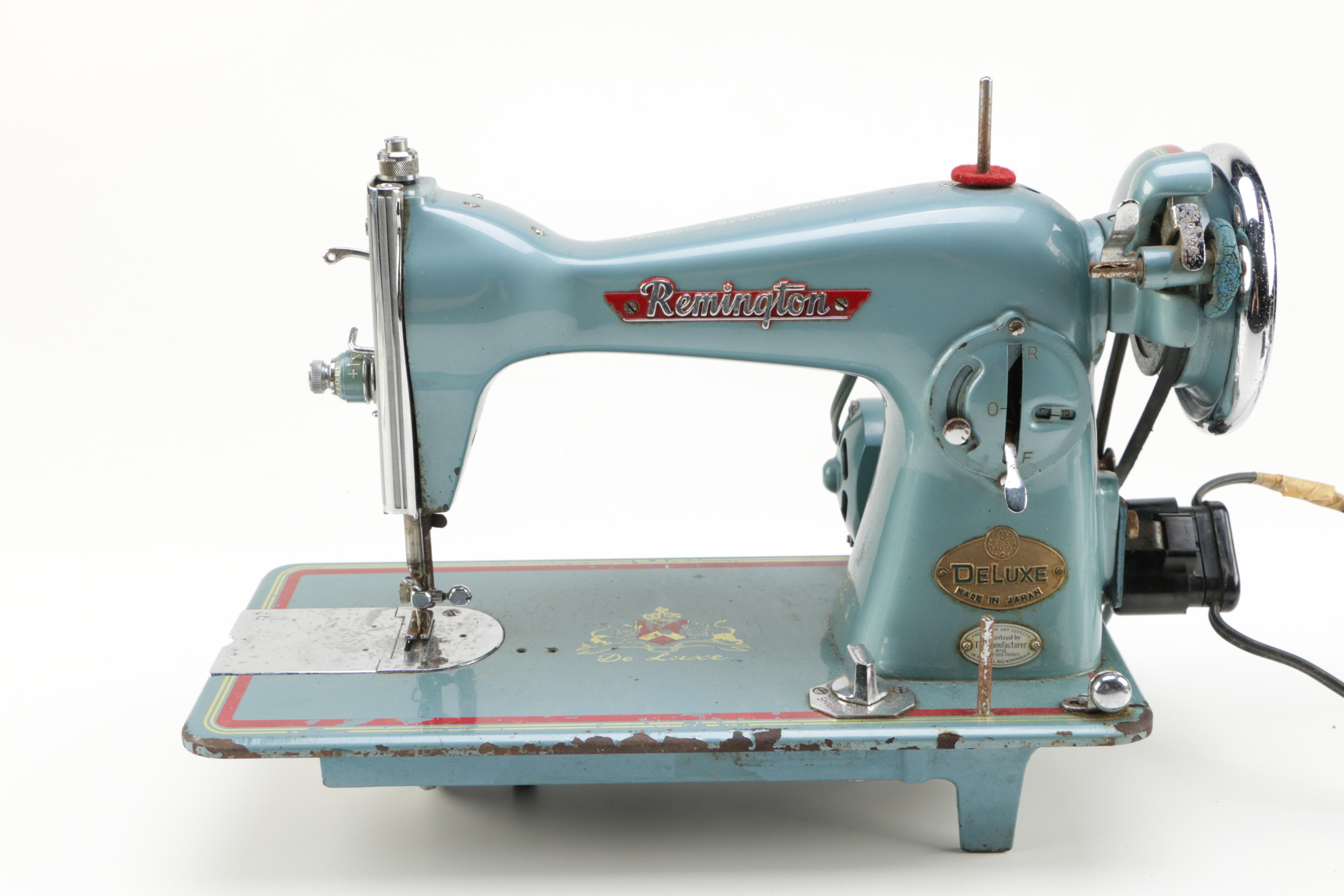 Remington Deluxe Vintage Electric Sewing Machine