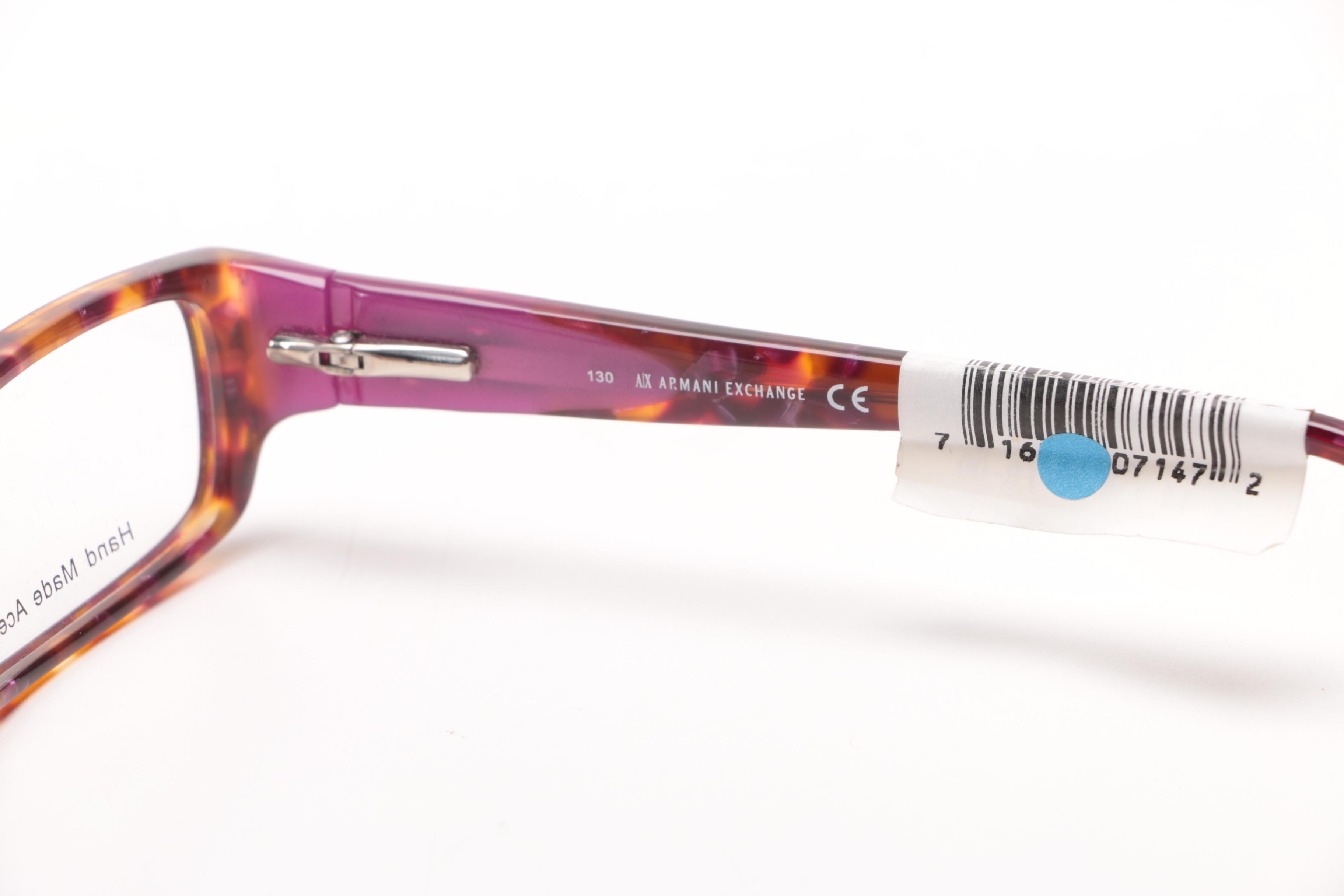 Armani Exchange Glasses With Case