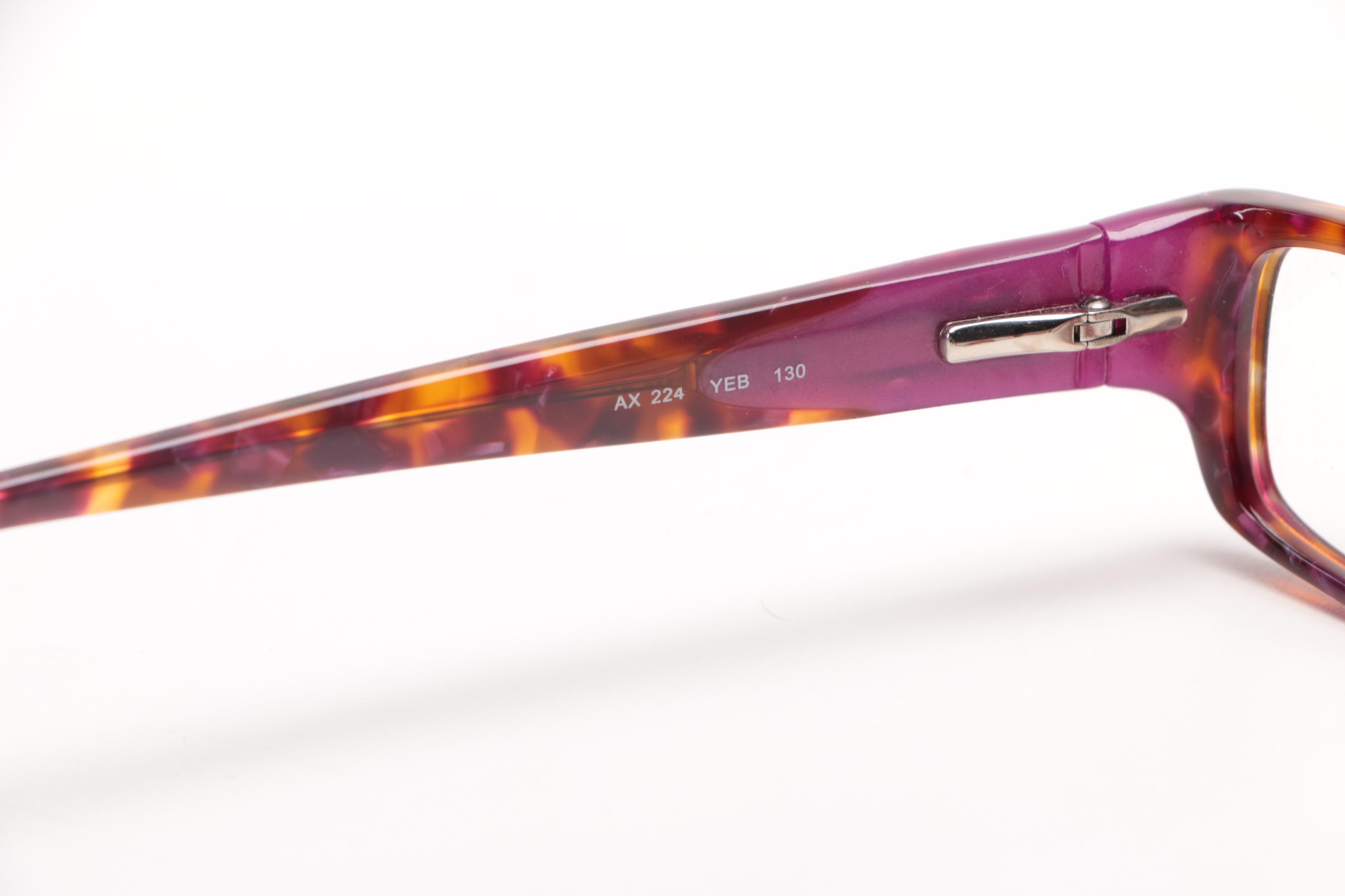 Armani Exchange Glasses With Case