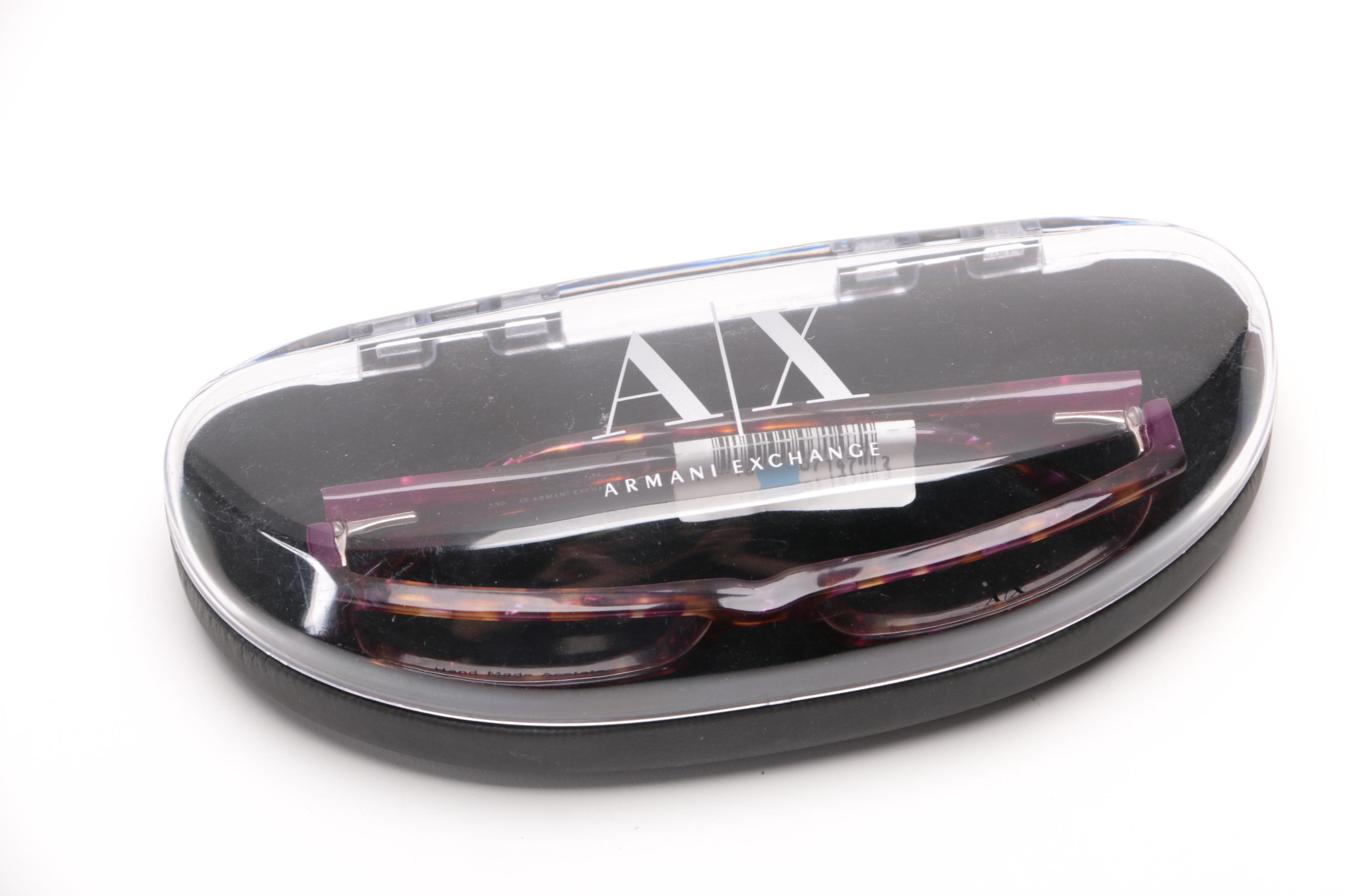 Armani Exchange Glasses With Case
