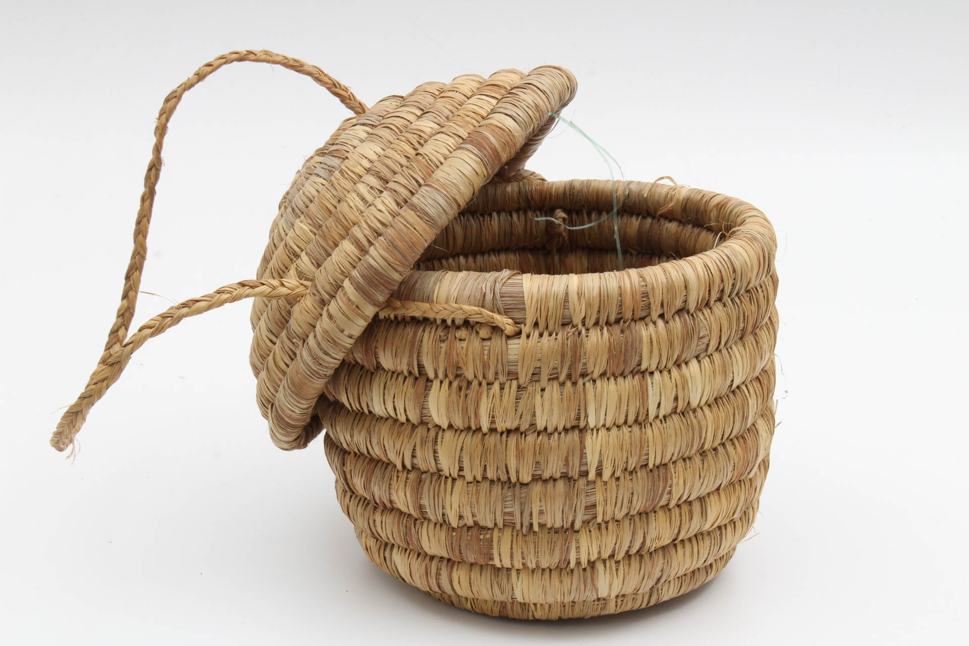 Handwoven Seagrass Beehive Basket