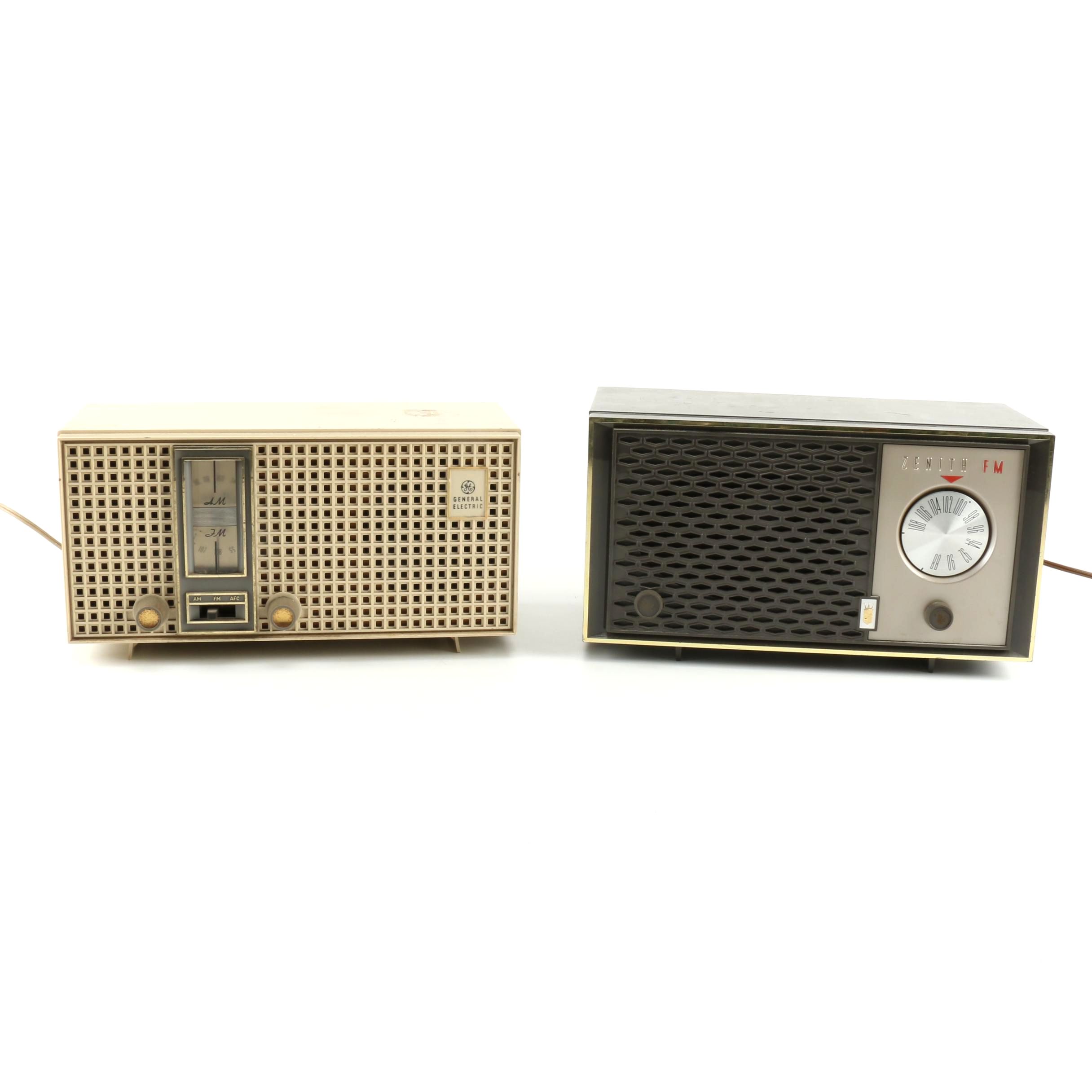 Vintage GE and Zenith Radios