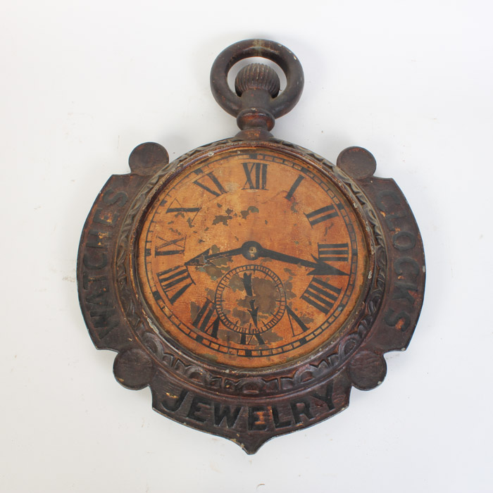 Antique Watchmaker's Trade Sign