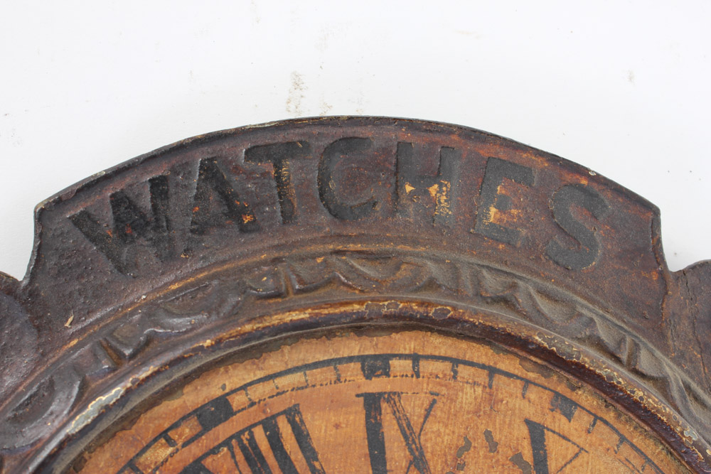 Antique Watchmaker's Trade Sign
