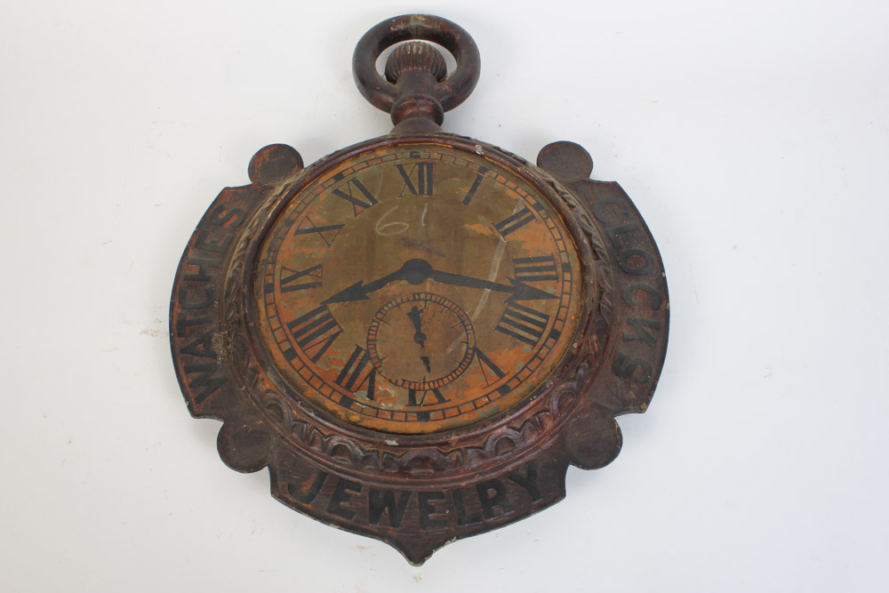 Antique Watchmaker's Trade Sign
