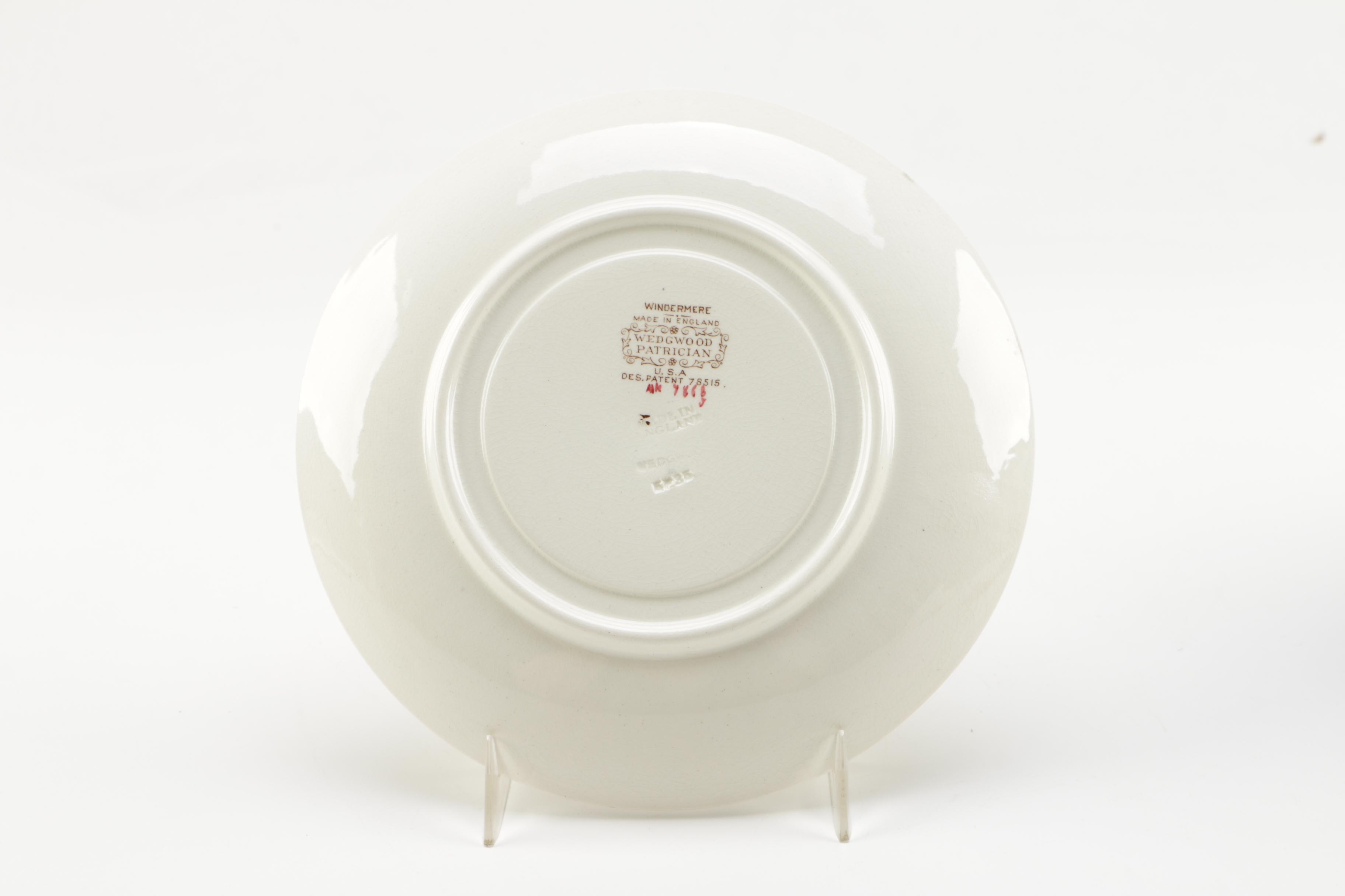 Wedgwood Patrician "Windermere" Plates