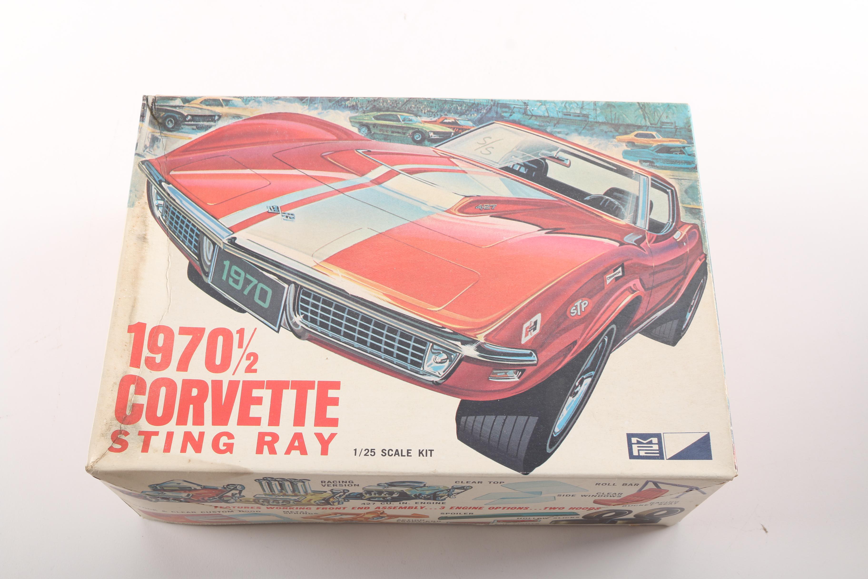 Vintage AMT and MPC Model Car Kits